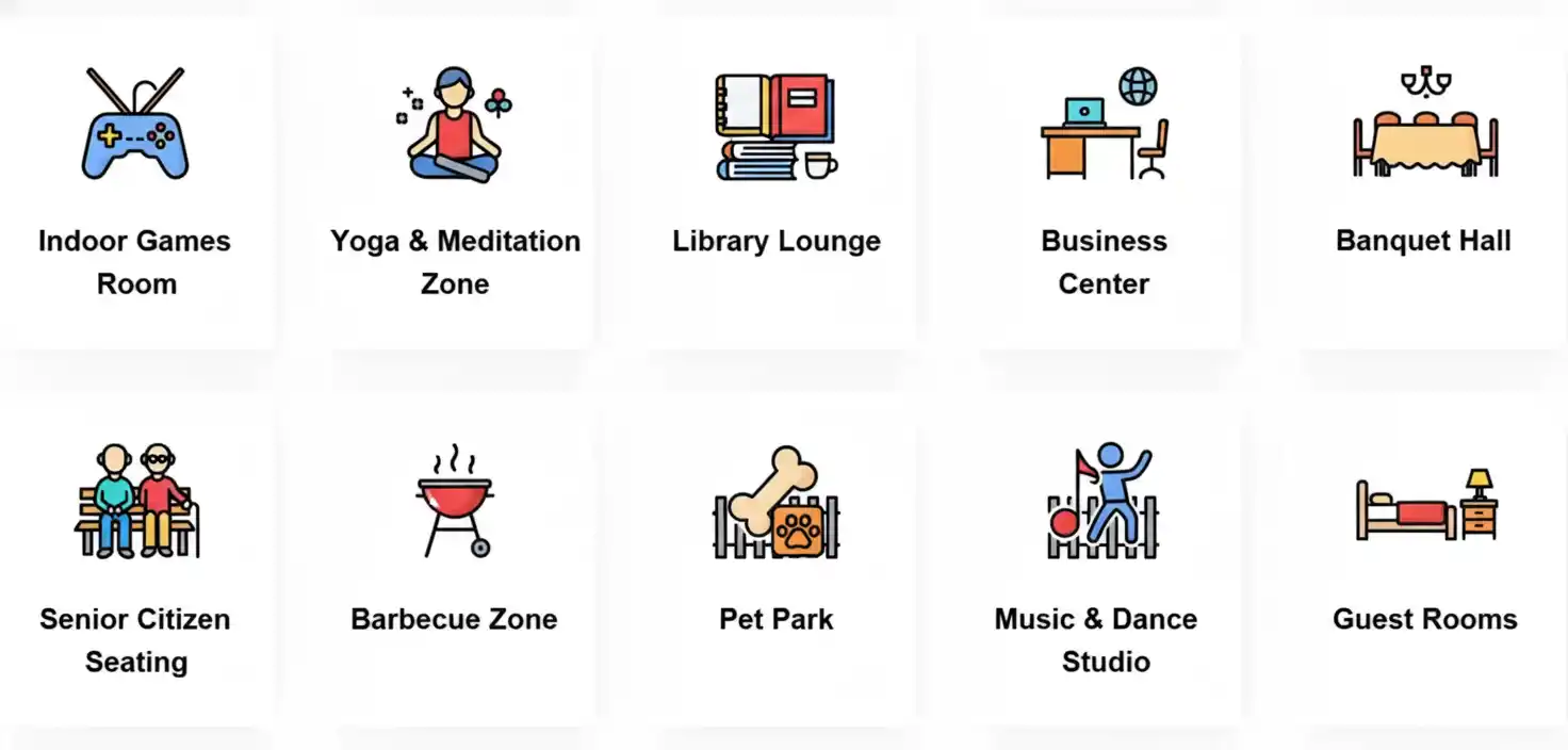 Clubhouse And Sports Amenities At Sumadhura Panorama – Phase 2